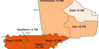 Зураг Мали хүн амын